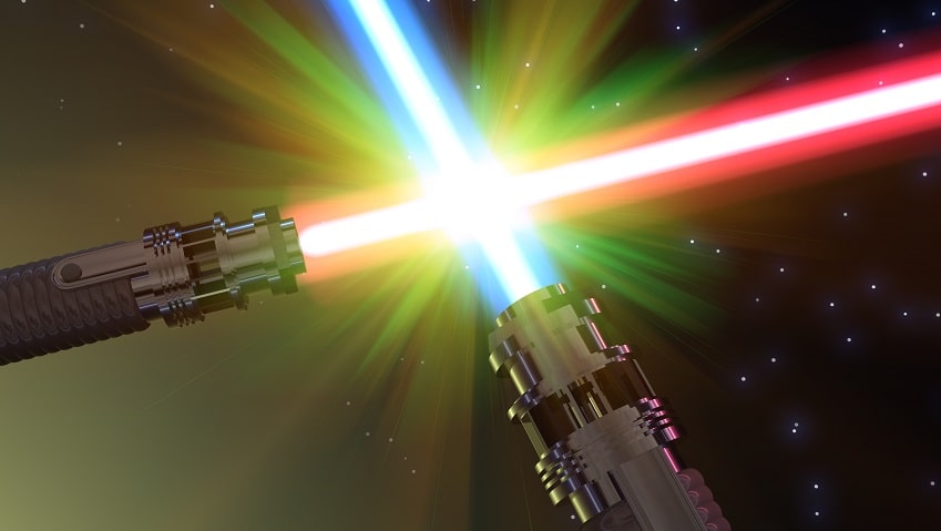light sabers image