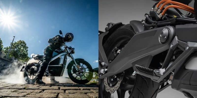 electric motorcycles montage