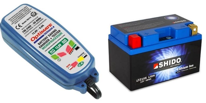 Lithium battery and charger