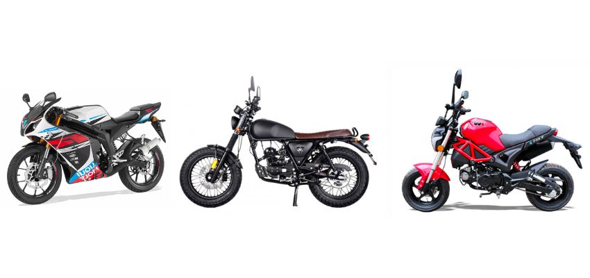 50cc Road Legal Bikes for 16 year olds - Featured Image