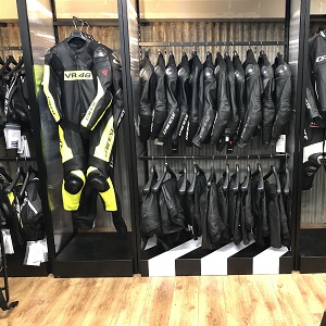 motorcycle jackets in shop