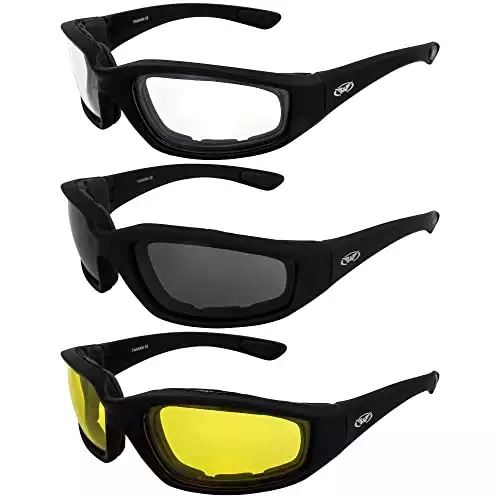 Global Vision Eyewear 3 Pairs Sunglasses